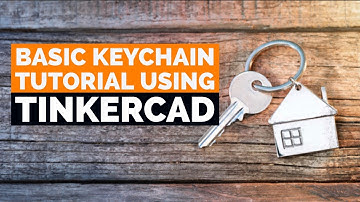 Tinkercad basic keychain: easy tutorial for beginners by novation hub
