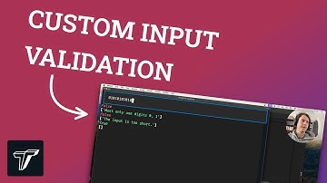 How to implement custom input validation in Textual
