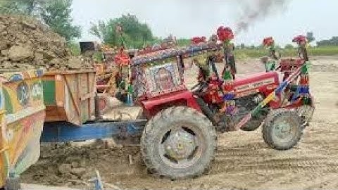 ghazi tractor failed heavy loaded trali 2023