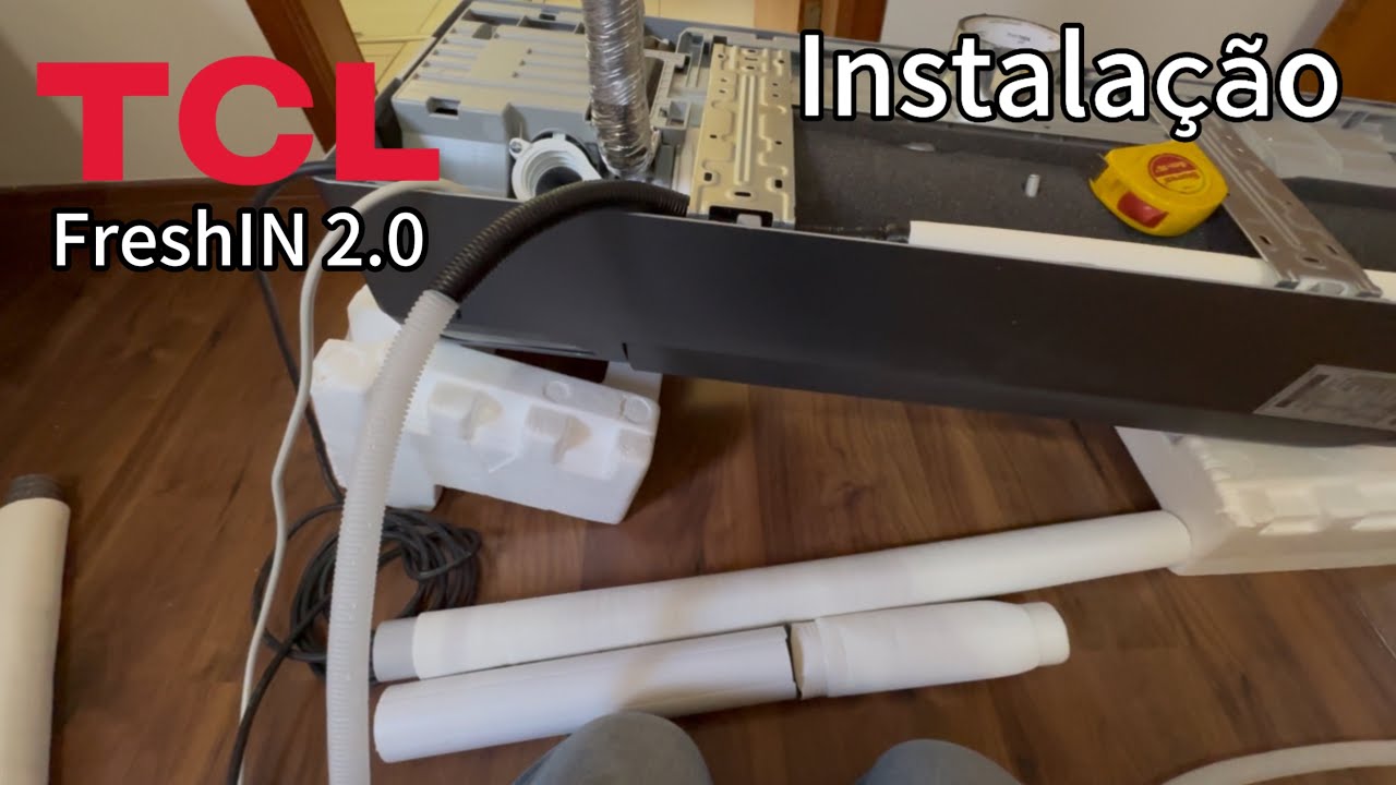 Instalação do ar TCL FreshIN 2.0 12.000 BTUs inverter