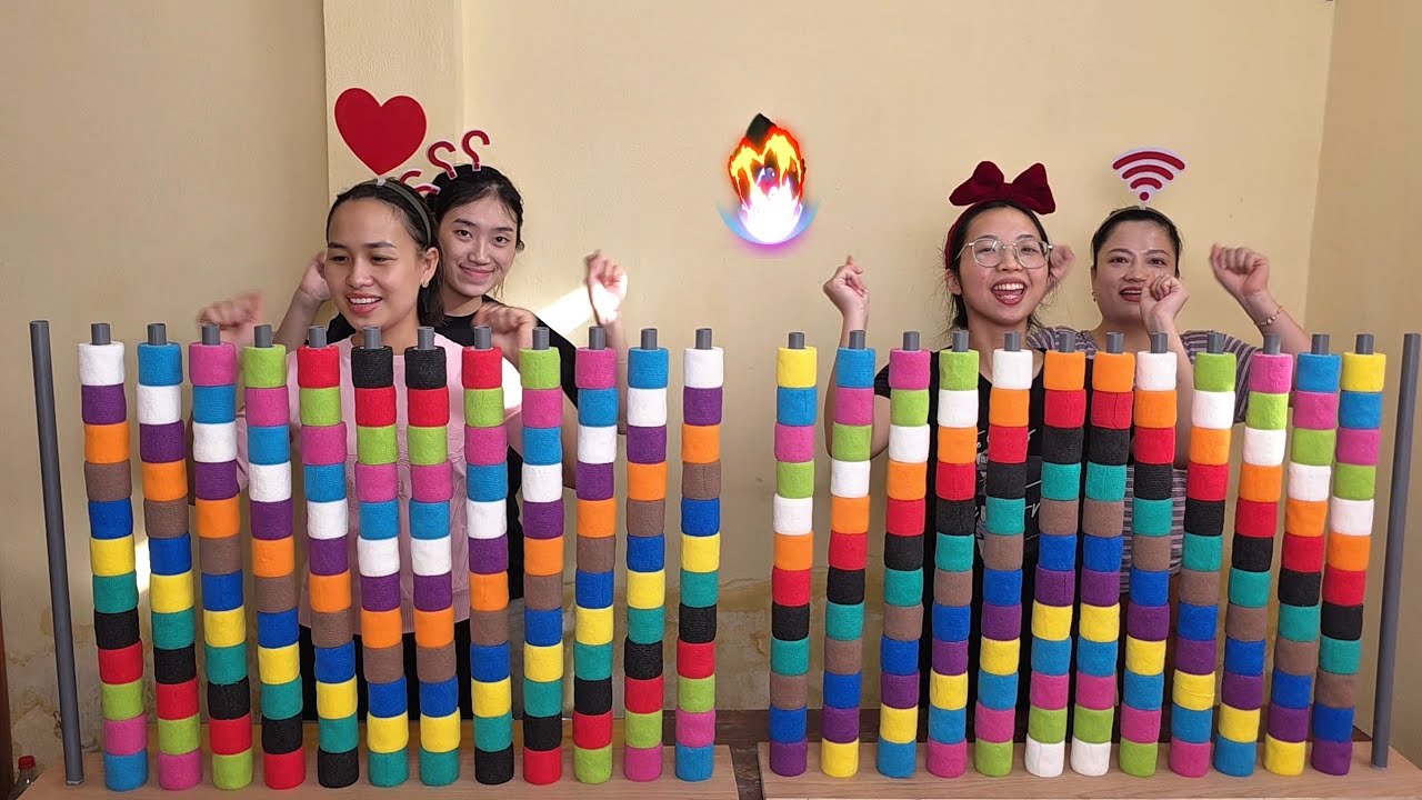 😂 Two Players, One Brain | ASMR Color Sorting Gone Wrong