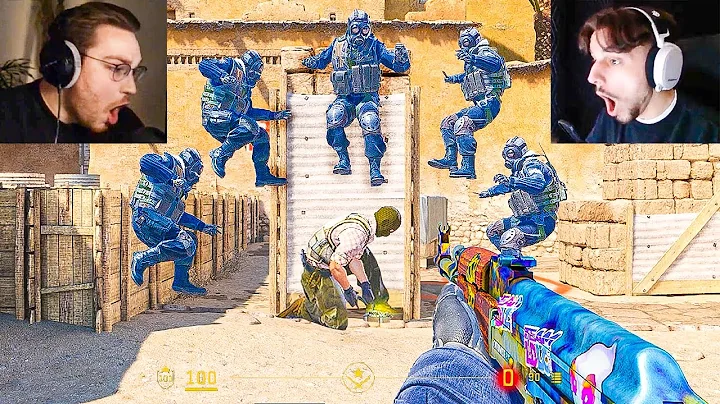 can 2 global elites beat 5 CS2 noobs... (5vs2)