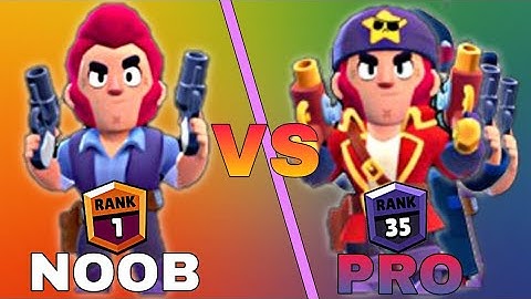 NOOB vs PRO - COLT | Brawl Stars