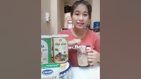 cách pha ngũ cốc minmin