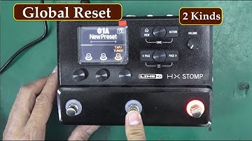 How to reset on Hx Stomp?