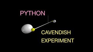 Modeling the Cavendish Experiment with Python