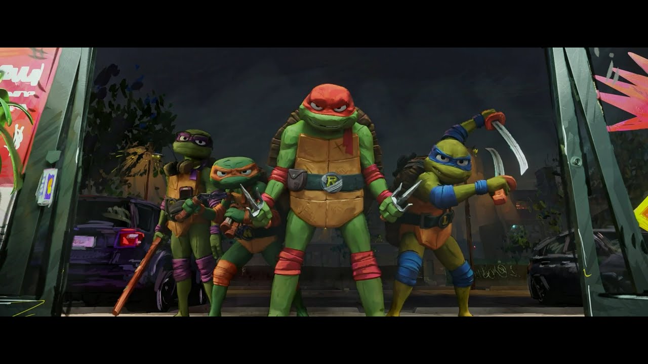 Teenage Mutant Ninja Turtles Mutant Mayhem  No Diggity Fight Scene 60FPS