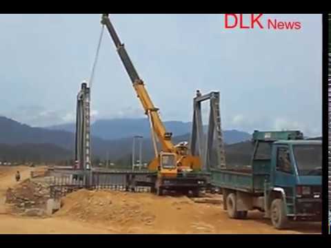 Cara memasang rangka baja jembatan Eps. 3 YouTube Cara memasang rangka baja jembatan Eps. 3 YouTube