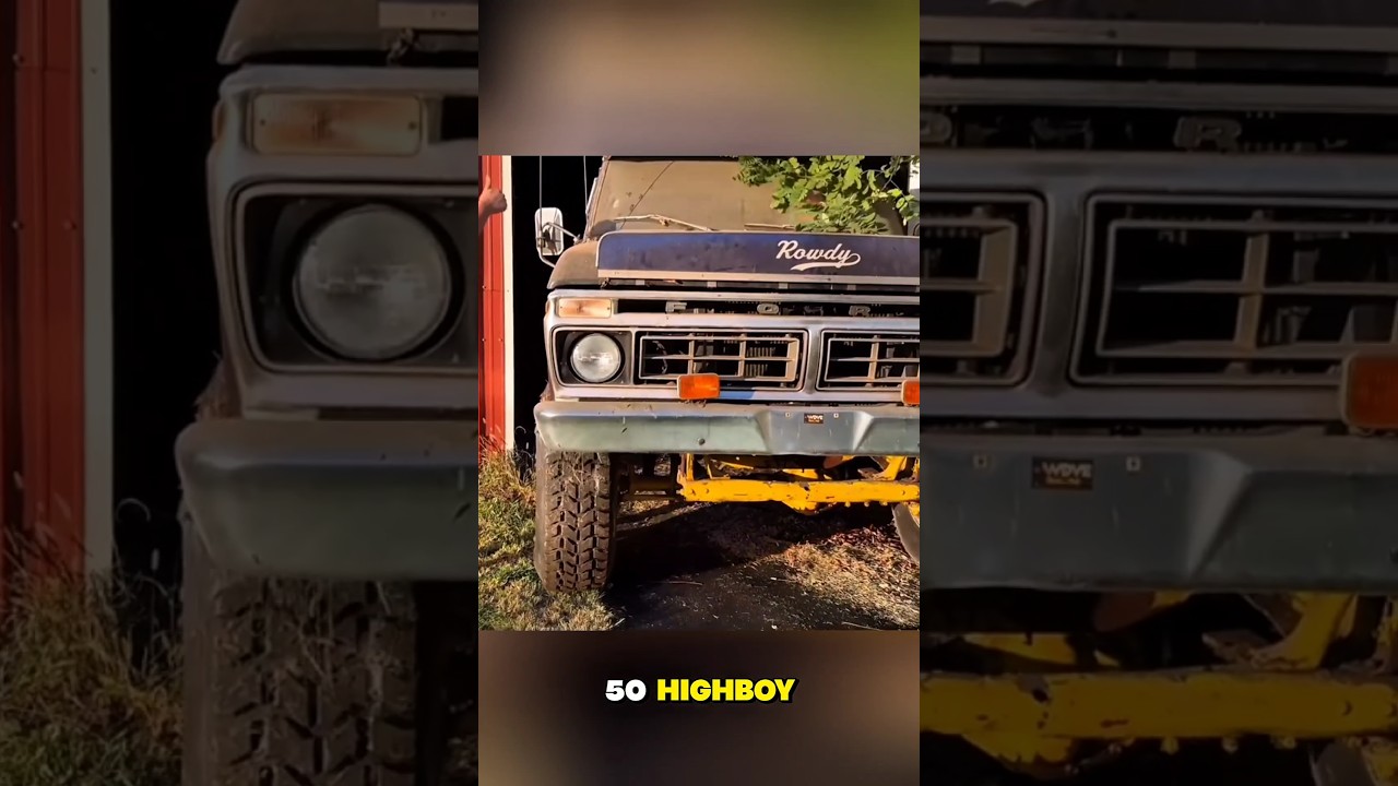 1976 Highboy barn find🔥❤️. Bought for $800. Pure truck nostalgia.