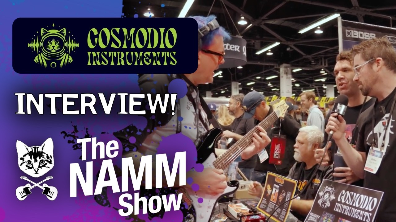 NAMM 2025 Highlights: Brian Chats with Cosmodio Instruments About Their Unique Pedals! 🎶