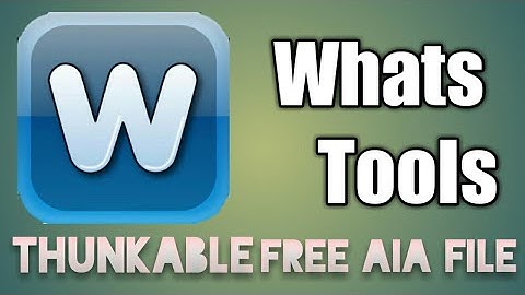 Make whatsapp status saver app in thunkable free aia file