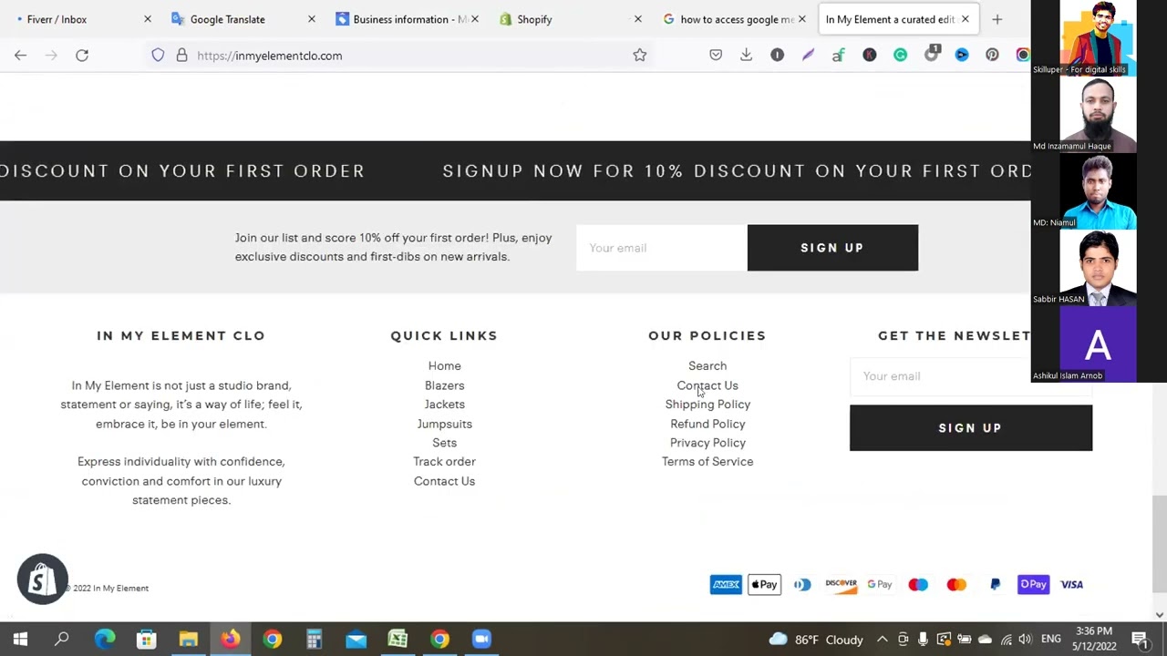 Live Support - Google Merchant Center Shipping Rate Issue