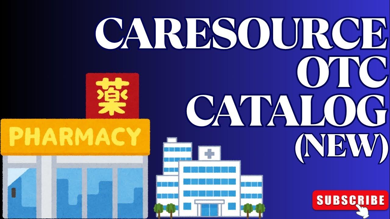Caresource OTC Catalog (NEW) YouTube