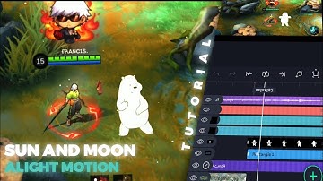 Sun And Moon Alight Motion Preset 🎟️ Full Tutorial |MLBB TIKTOK NEW TREND|