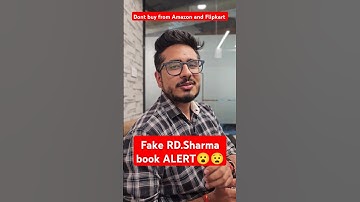 RD.SHARMA FAKE BOOK SCAM ALERT!!  #10point #class10 #education #ytshorts #viral #class9 #rdsharma