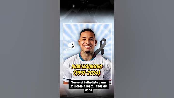 Falleció el futbolista Juan Izquierdo #JuanIzquierdo #noticias #nathzzi