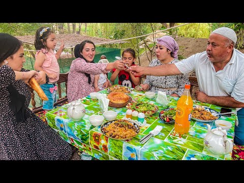 УЗБЕКИСТАН! Чайханский ПЛОВ. Чёрная КАССА! Жарим ДЖИЗ! Кафе в кишлаке! Uzbekistan.