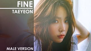 Fine - Taeyeon (Male Version)