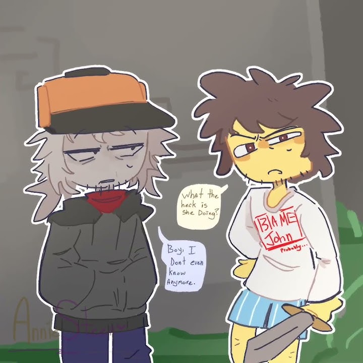 IT BURNS BURNS BURNSS!! 🔥 Johnjane #forsaken #animation #flipaclip #roblox 