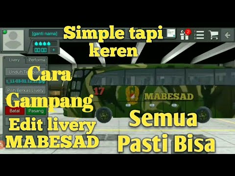 Download the Army Bus Simulator Indonesia livery - Truck livery