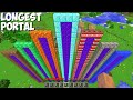 What SUPER LONGEST PORTAL SHOULD I CHOOSE in Minecraft ? WHICH LONG PORTAL IS THE BEST ?