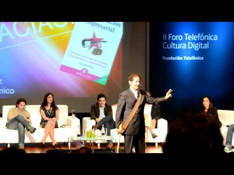 Cierre de conferencia "Rockvolución Empresarial" de @Viajerosonico