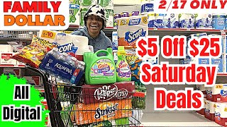 Family Dollar $5 Off $25 Deals 2\/17 | All Digital Couponing | Learn how to coupon at Family Dollar