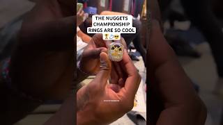 Watch the Nuggets Championship ring transform🔥💍🏆 #nba #championship #denvernuggets #rings