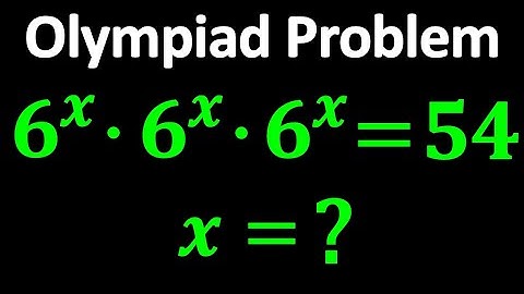 Can you solve this Olympiad exponential problem ? Only Geniuses can Crack it!🤔😱🧠🔥