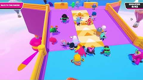 [Fall Guys] Glitchy checkpoint warp on Whirlygig