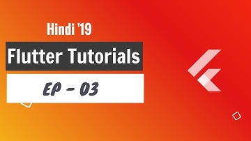 Flutter Hindi Tutorials - EP03 | Stateless Widget