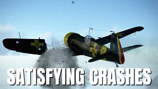 Satisfying Airplane Crashes, Emergency Landing & More V339 | IL2 Sturmovik Flight Simulator Crashes