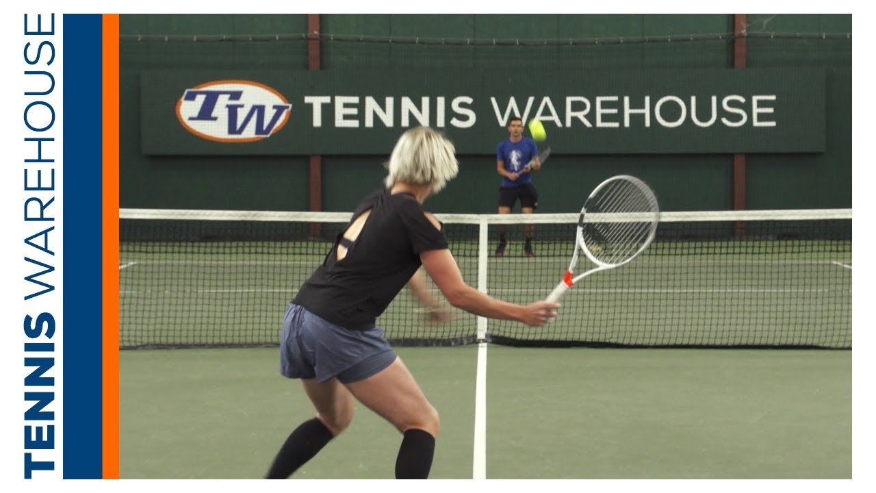 Tennis Drills with Bethanie MattekSands Volley Tips YouTube