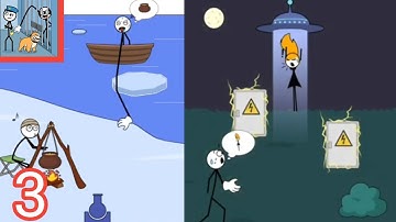 Thief Puzzle Game Level 31-41 Funny Stickman Walkthrough Gameplay Part 3 |