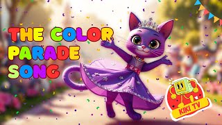 Color Parade: Rainbow Animal Friends! | Sing, Dance & Learn | KiKi TV Nursery Rhymes & Kids Songs screenshot 3