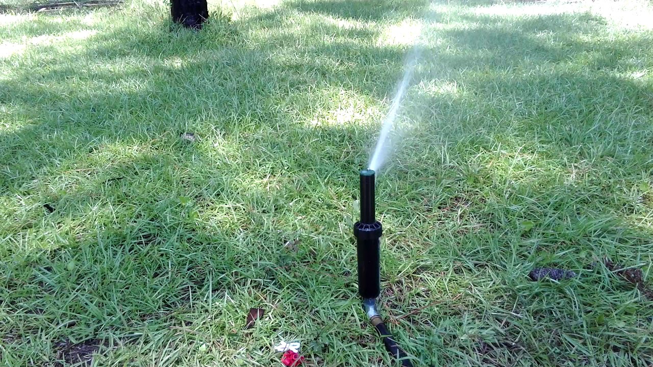 Orbit Saturn 3 gear drive rotor sprinkler YouTube