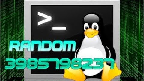 01 Random Numbers in BASH