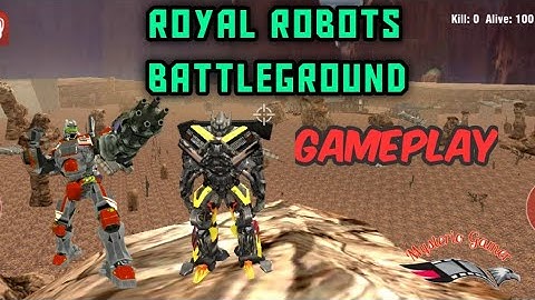 Royal Robot Battleground | Gameplay | Naxeex Corp Games | Android Gameplay FHD | Mysterio Gamer