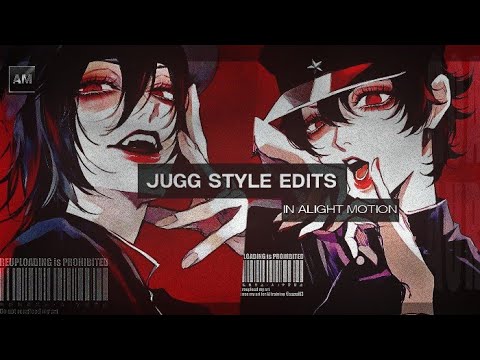 +5 JUGG STYLE EDITS IN ALIGHT MOTION + QR CODE