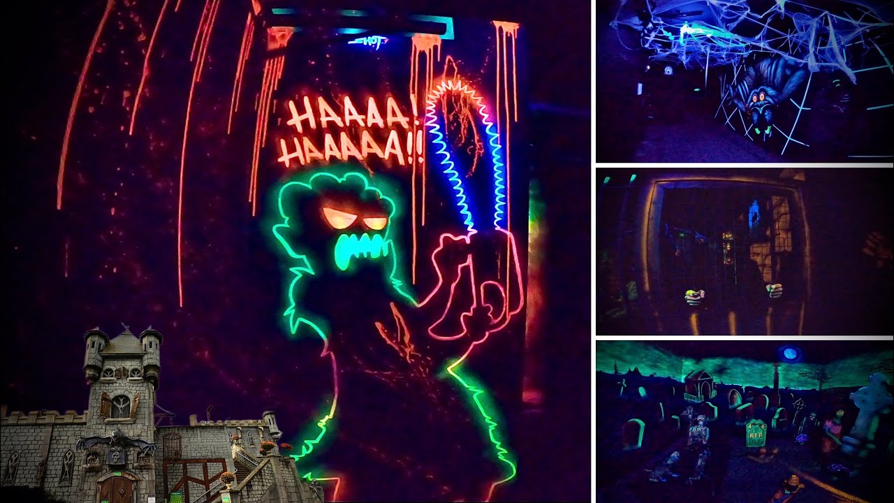 Terror House - Halloween Maze (Walkthrough) | Walygator Parc - Grand Est