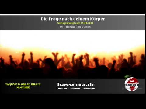 'Aasim Abu Yunus - Die Frage nach deinem Körper