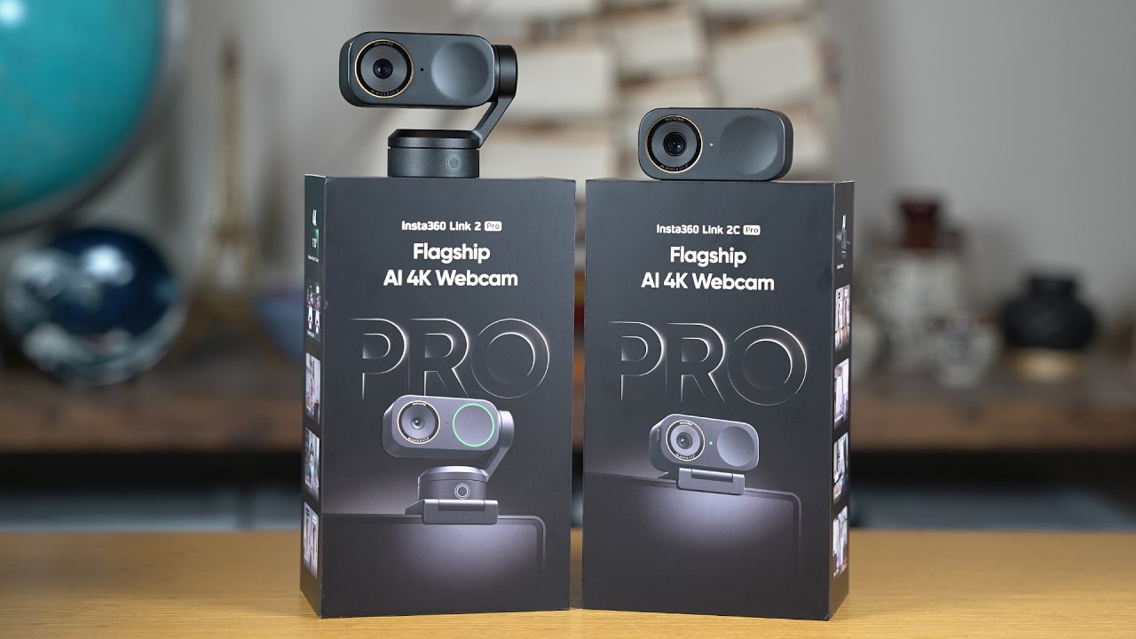 Insta360 Link 2 Pro & 2C Pro Webcams [Review] - YouTube