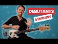 Les 5 erreurs du dbutant  bonus  cours de basse