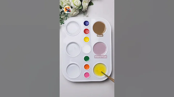 Surprising 6 colors mixing recipes #paintmixing #colormixing #satisfyingart #asmrart #shorts