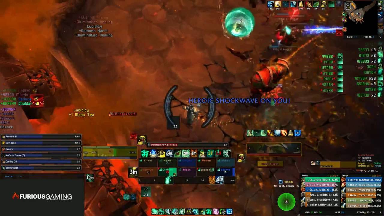 Furious Gaming - General Nazgrim Heroic (Mistweaver PoV)