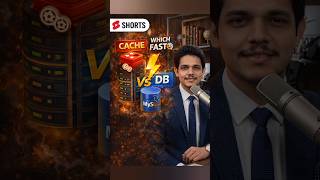 Which is Fast Databases Or Cache ? #databaseconcepts #database #datascience #cachecache #querytuning