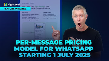 Per - message pricing model for WhatsApp starting 1 July 2025