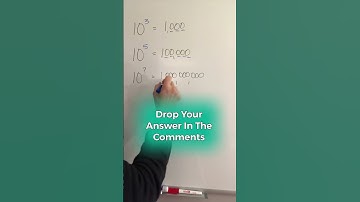 Can You Find The Missing Exponent? | Powers Of Ten | Math Help Videos