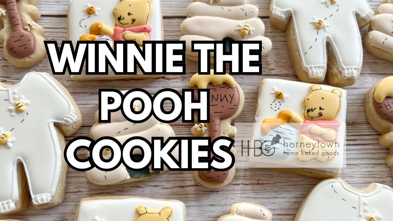 Decorate with me ~ Winnie the Pooh Cookie Compilation ~ Satisfying Cookie Decorating ~ How to