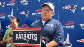 Bill Belichick reacts to NFL rule changes